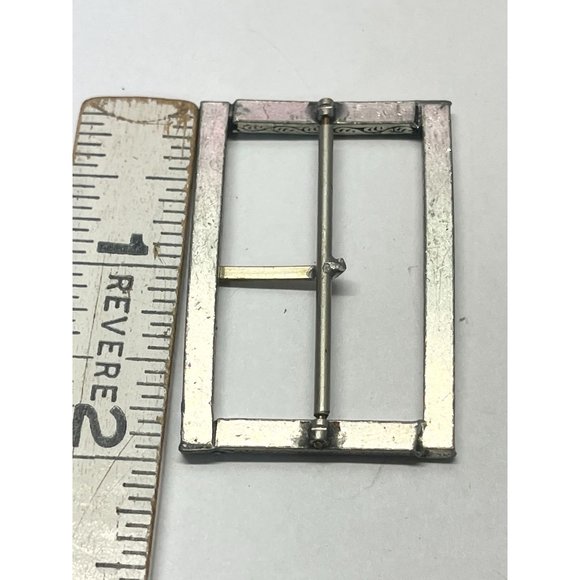 Vintage estate rhinestone belt buckle
